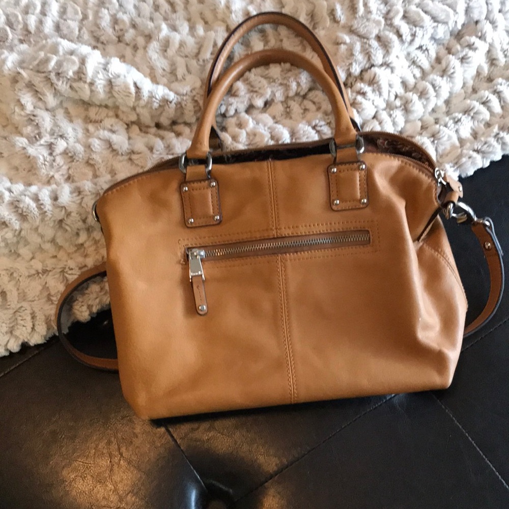 Tignanello Camel Satchel